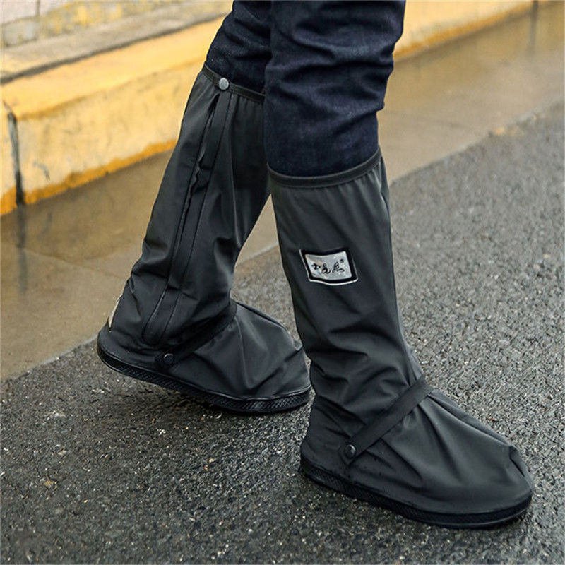 Reusable Shoe Protectors with Non-Slip Tread & Reflective Strip for Rain, Snow & Mud Protection | Thomler