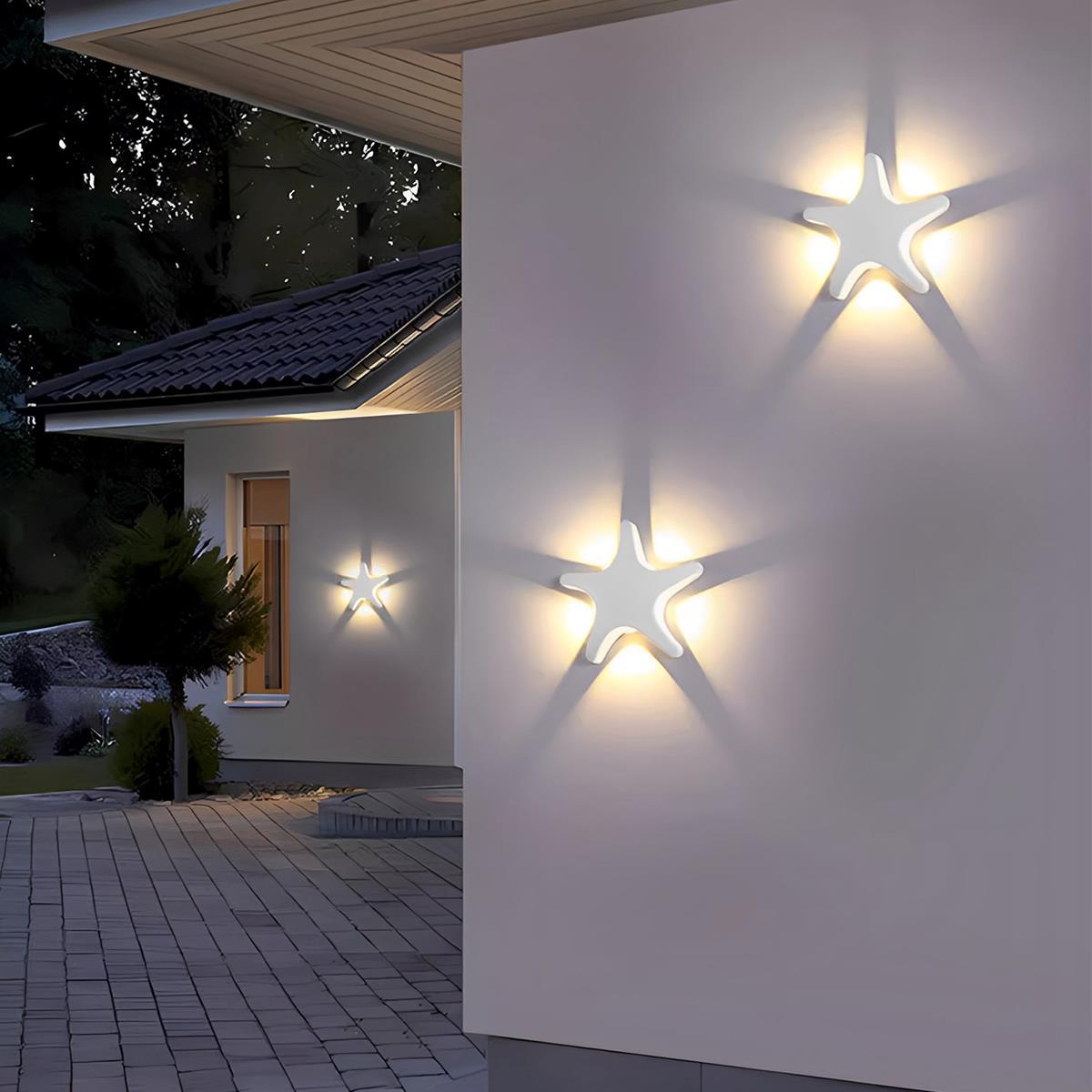 Outdoor Wall Lamp Aluminum 10W LED 5.9 in Modern Animal Shape Patio Garden Courtyard Lighting Decor | Thomler