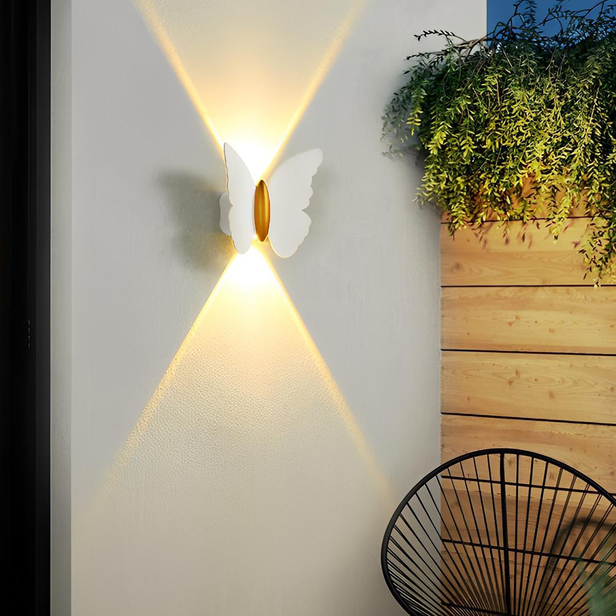 Outdoor Wall Lamp Aluminum 10W LED 5.9 in Modern Animal Shape Patio Garden Courtyard Lighting Decor | Thomler