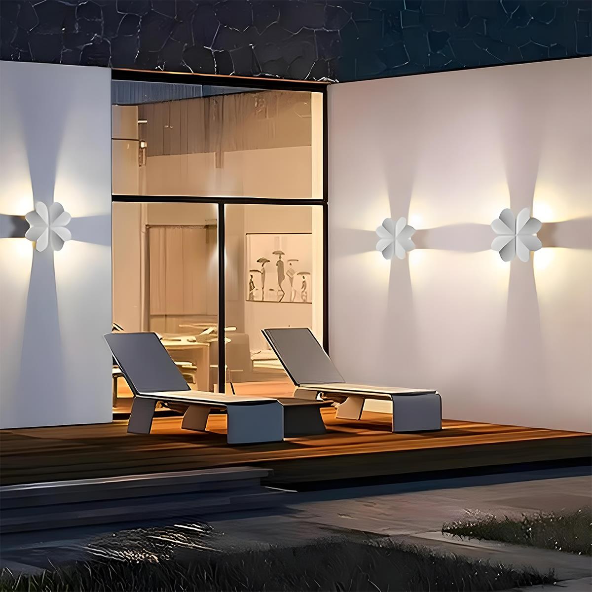 Outdoor Wall Lamp Aluminum 10W LED 5.9 in Modern Animal Shape Patio Garden Courtyard Lighting Decor | Thomler