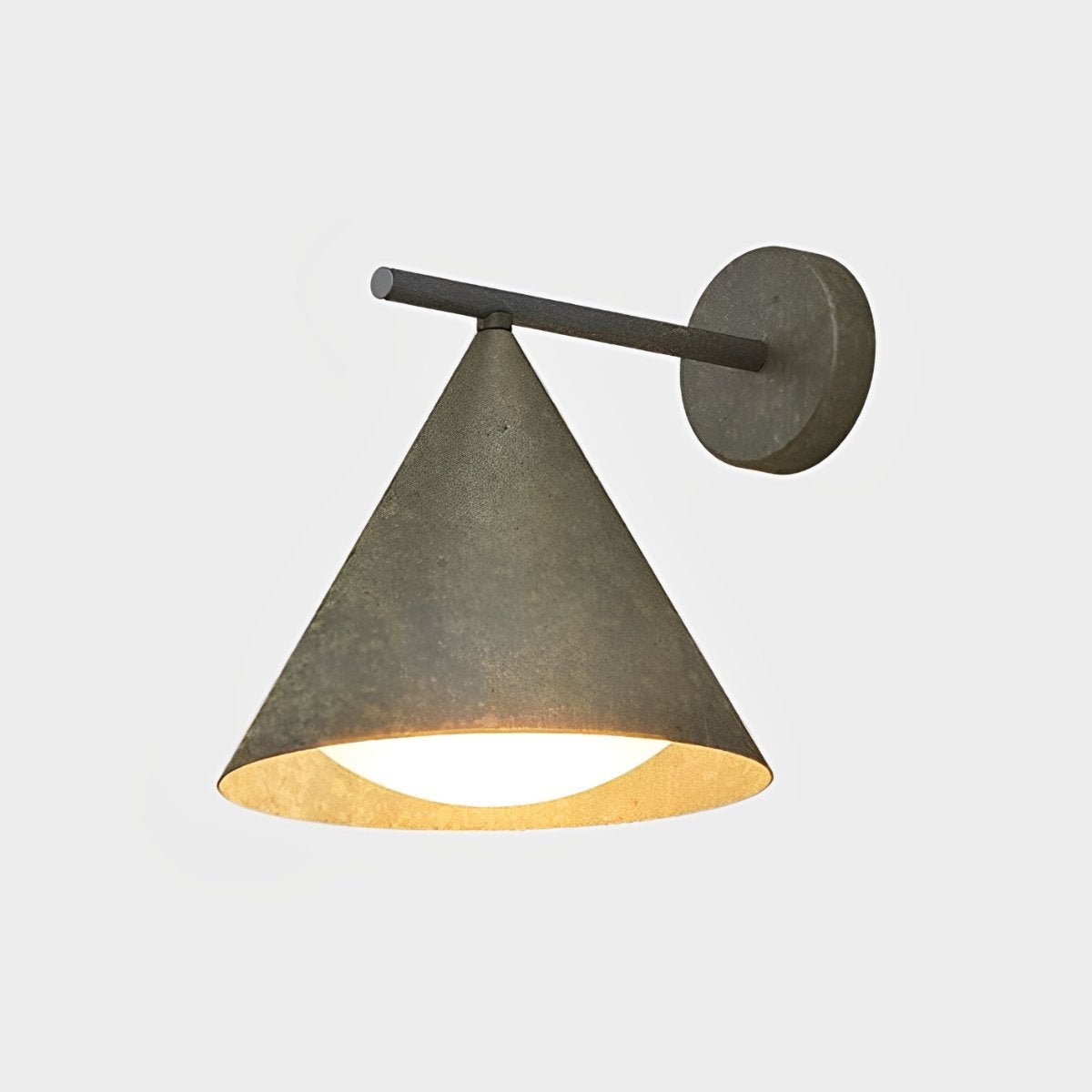 Outdoor Wall Sconce Metal 9.8 in Black Warm White Porch Patio Courtyard Lighting Modern Minimalist | Thomler