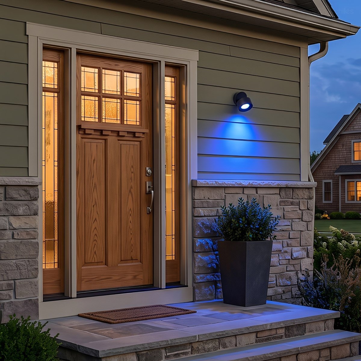 Articulating LED Porch Sconce – Weather-Resistant Aluminum Fixture for Entryways & Patios | Thomler