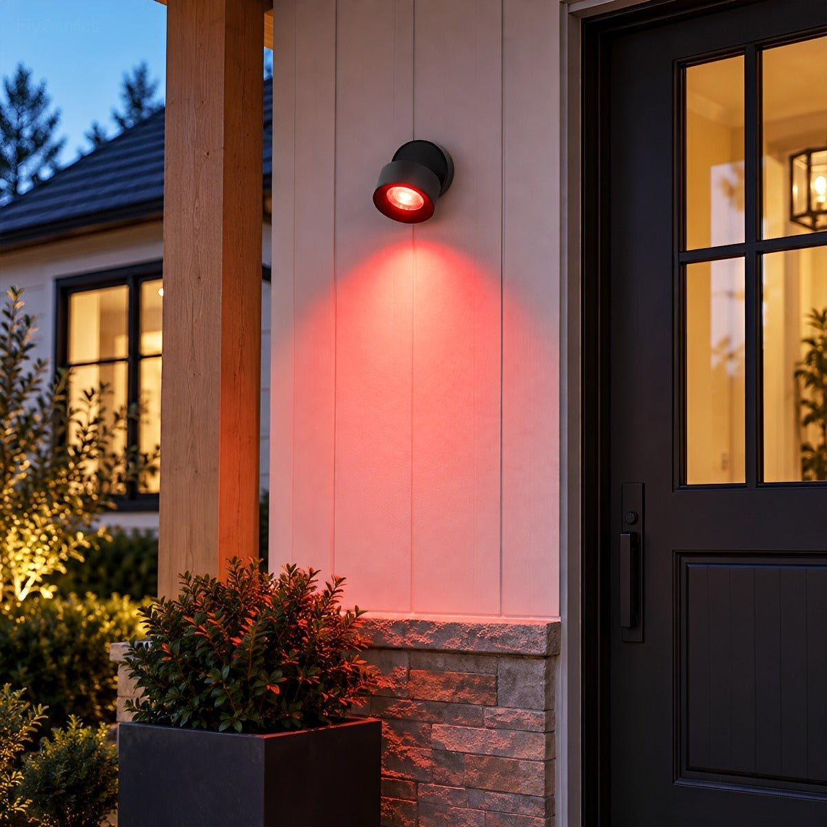 Articulating LED Porch Sconce – Weather-Resistant Aluminum Fixture for Entryways & Patios | Thomler