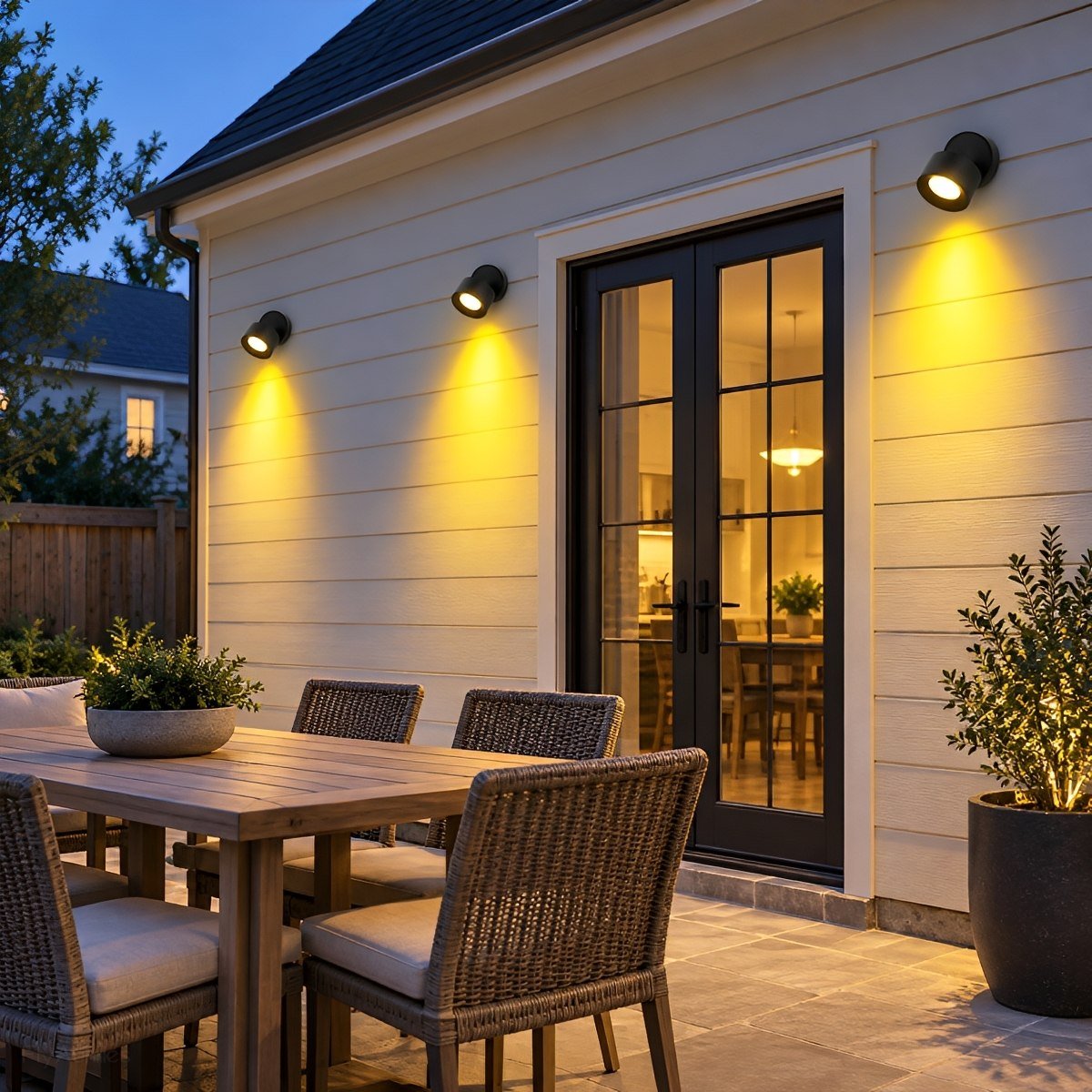 Articulating LED Porch Sconce – Weather-Resistant Aluminum Fixture for Entryways & Patios | Thomler