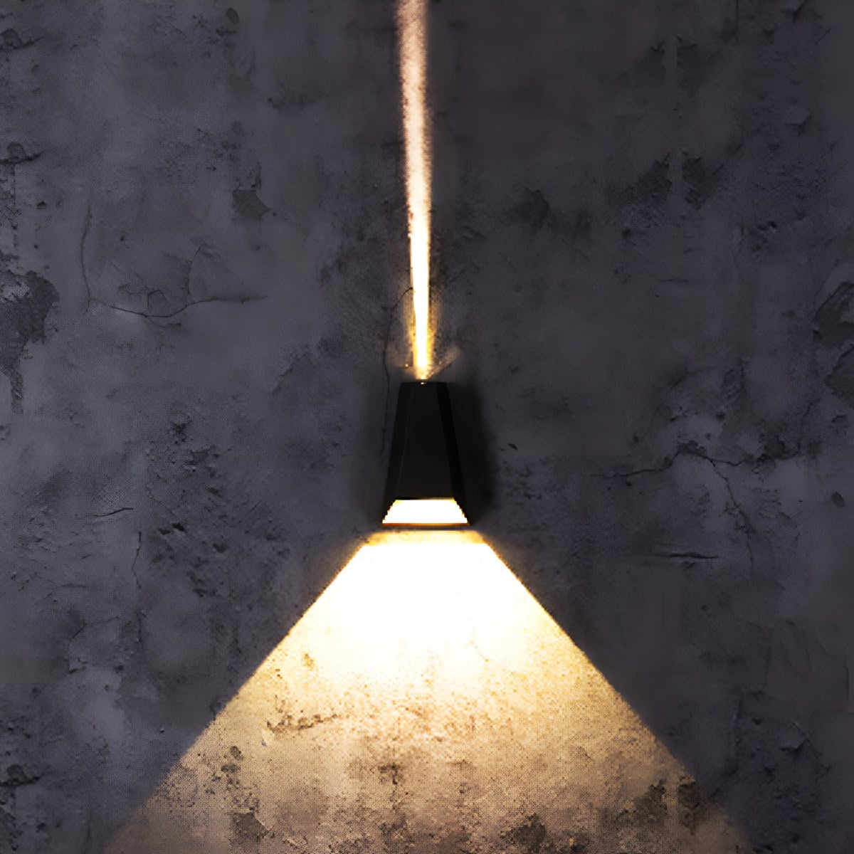 Wall Light Aluminium 2×5W Black Outdoor Facade Up Down LED Waterproof Entrance Lamp | Thomler