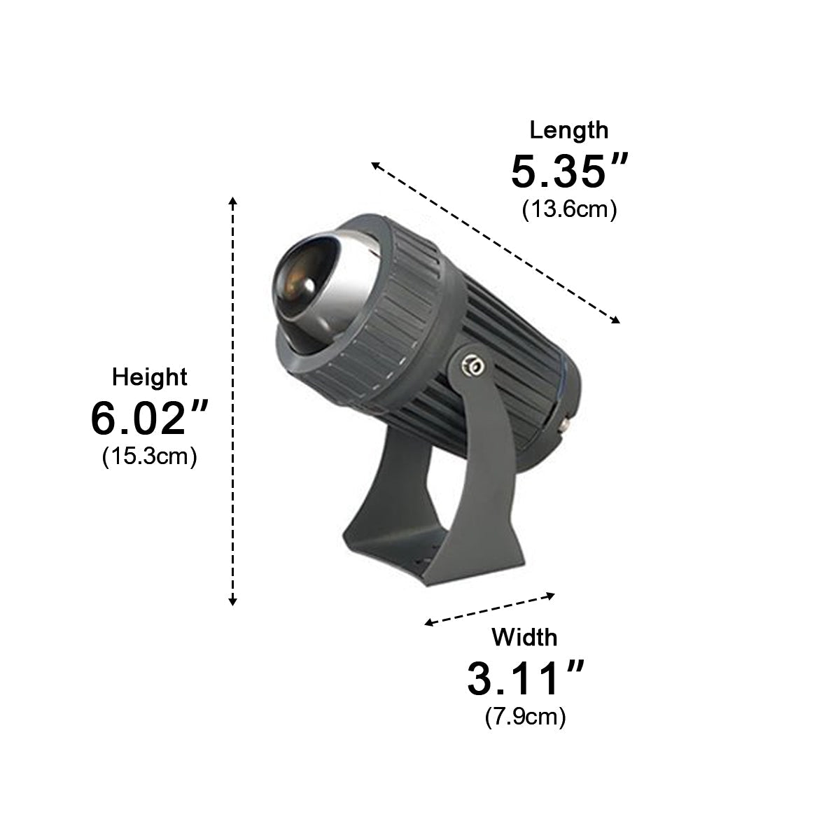 Outdoor LED Uplight Fixture for Buildings & Landscapes – Adjustable Beam, IP67 Weatherproof | Thomler