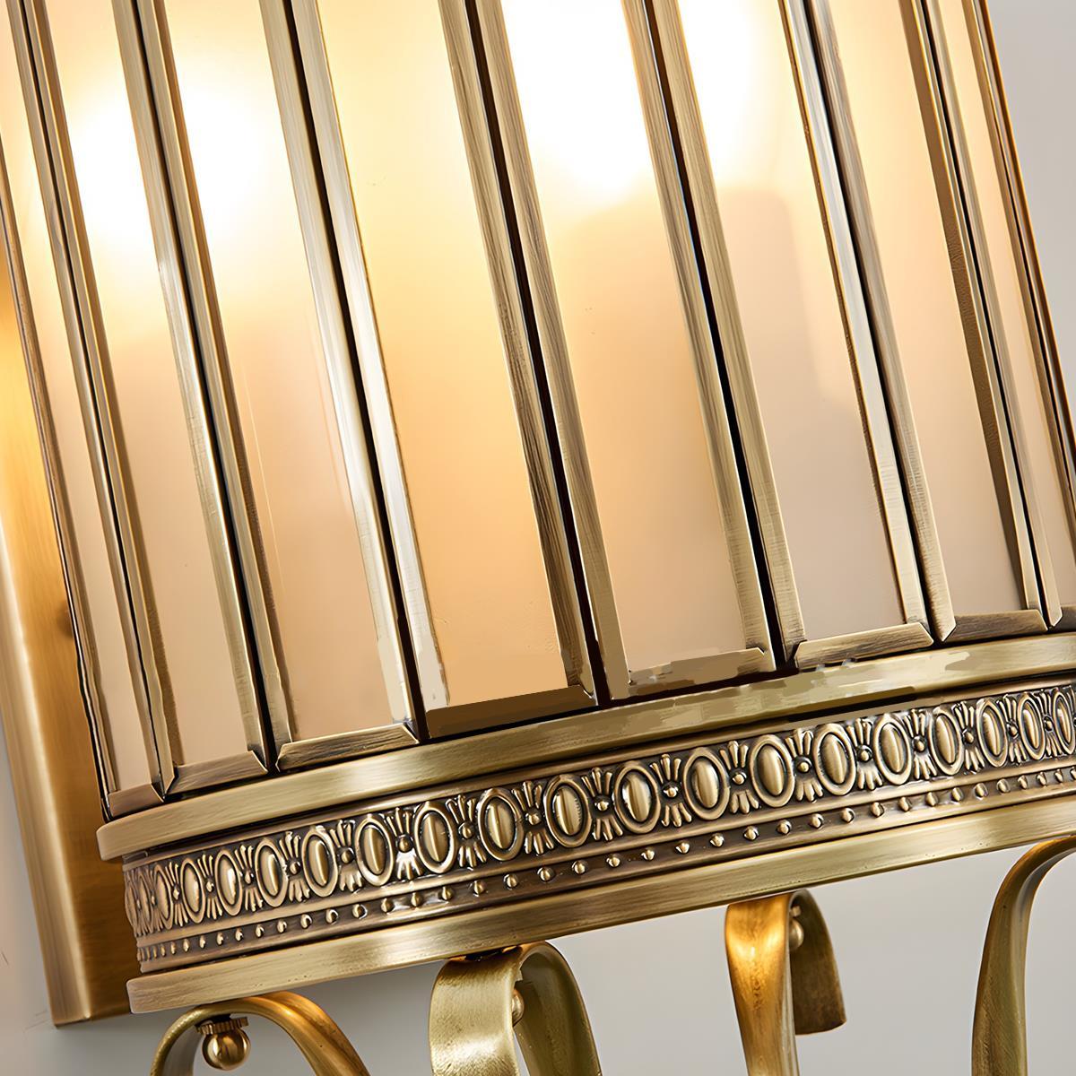 Wall Sconce Light Copper 21.7 in Outdoor Porch LED Vintage Mid Century Warm White 3000K Garden Patio Yard Decorative Lighting | Thomler