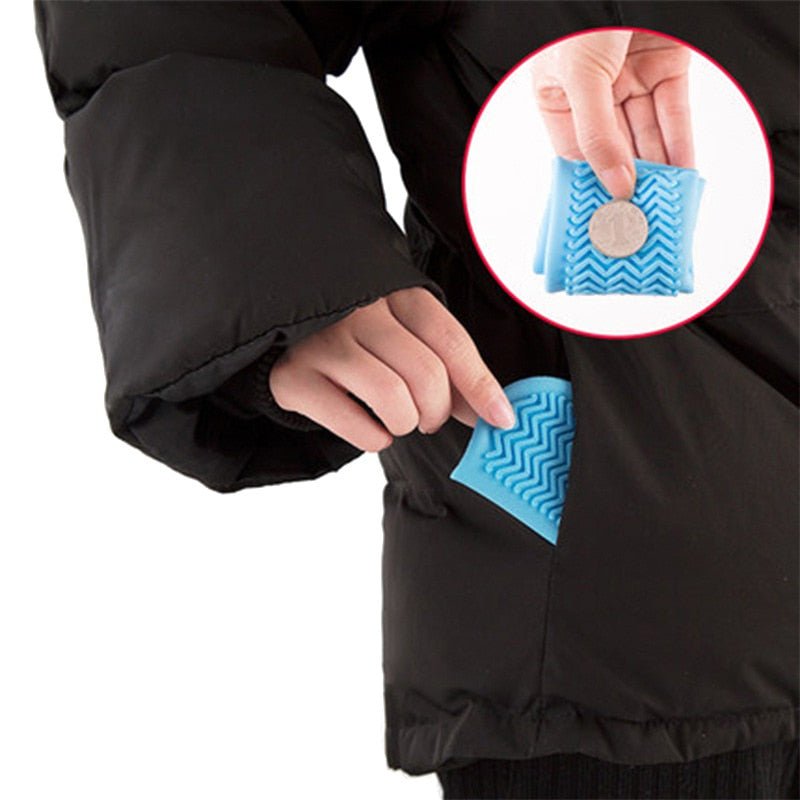 Reusable Silicone Rain Shoe Protectors with Non-Slip Grip for Men, Women & Kids – Lightweight Foldable Covers for Outdoor Activities & Wet W | Thomler