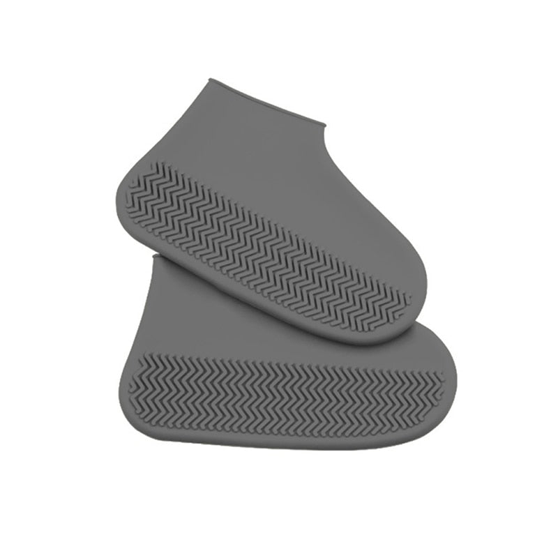Reusable Silicone Rain Shoe Protectors with Non-Slip Grip for Men, Women & Kids – Lightweight Foldable Covers for Outdoor Activities & Wet W | Thomler