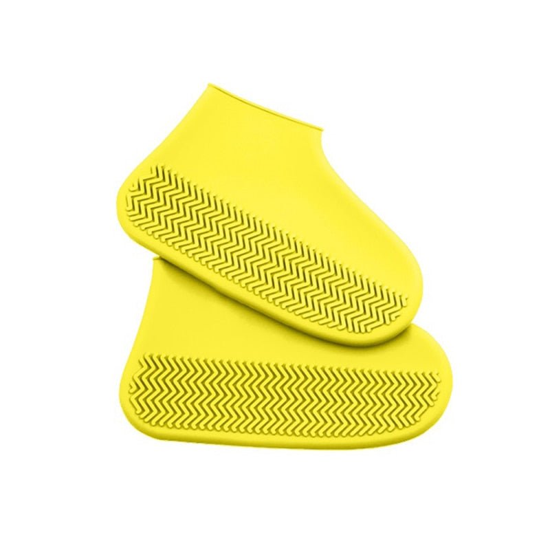 Reusable Silicone Overshoes for Rain & Snow Protection – Foldable Slip-On Boot Covers for Men Women Kids Outdoor Hiking Camping | Thomler
