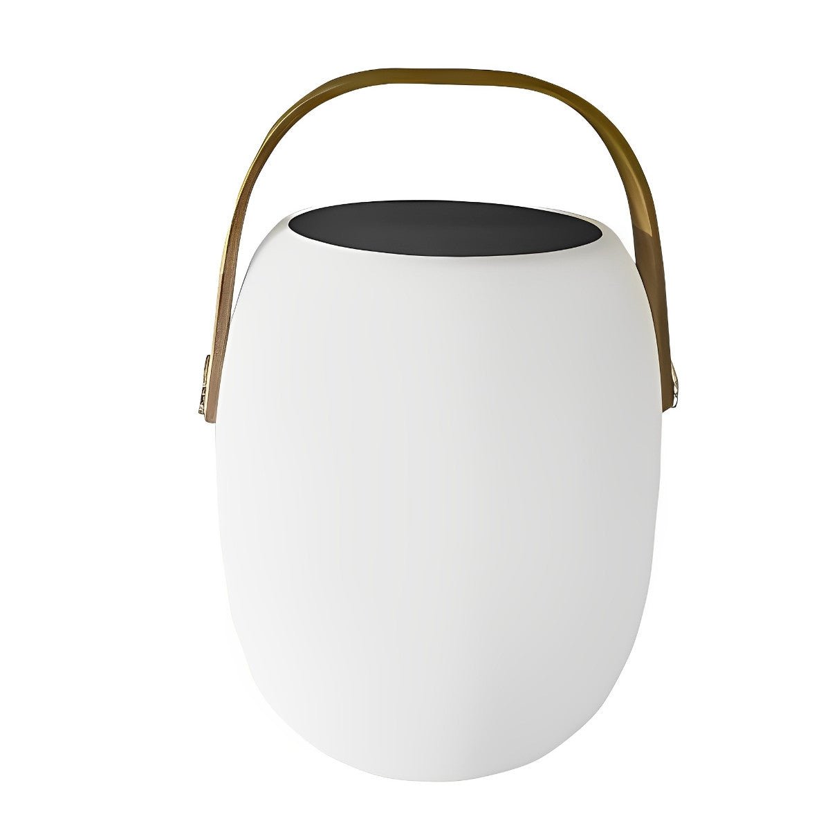 Table Lamp PE Globe Shade 18.0 cm White Garden Patio Solar LED Lantern Portable Outdoor Mood Light Dimmable | Thomler