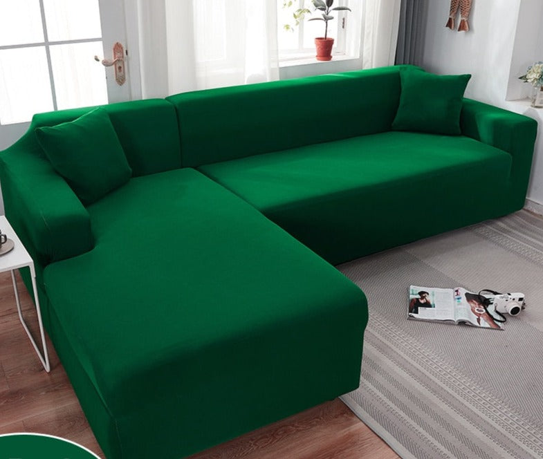 Waterproof Stretch Couch Slipcover for Living Room - Elastic Furniture Protector for Sofas with Pets Kids | Thomler