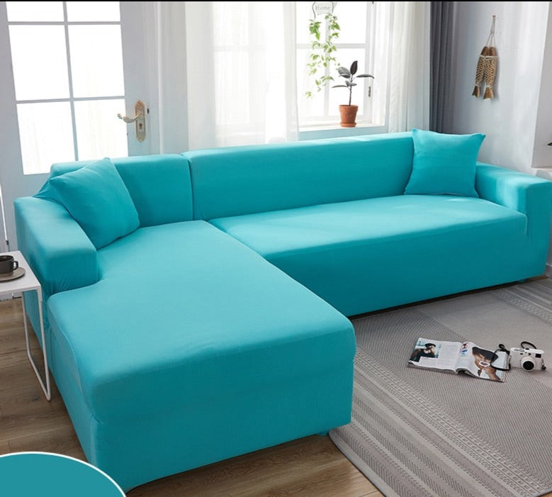 Waterproof Stretch Couch Slipcover for Living Room - Elastic Furniture Protector for Sofas with Pets Kids | Thomler