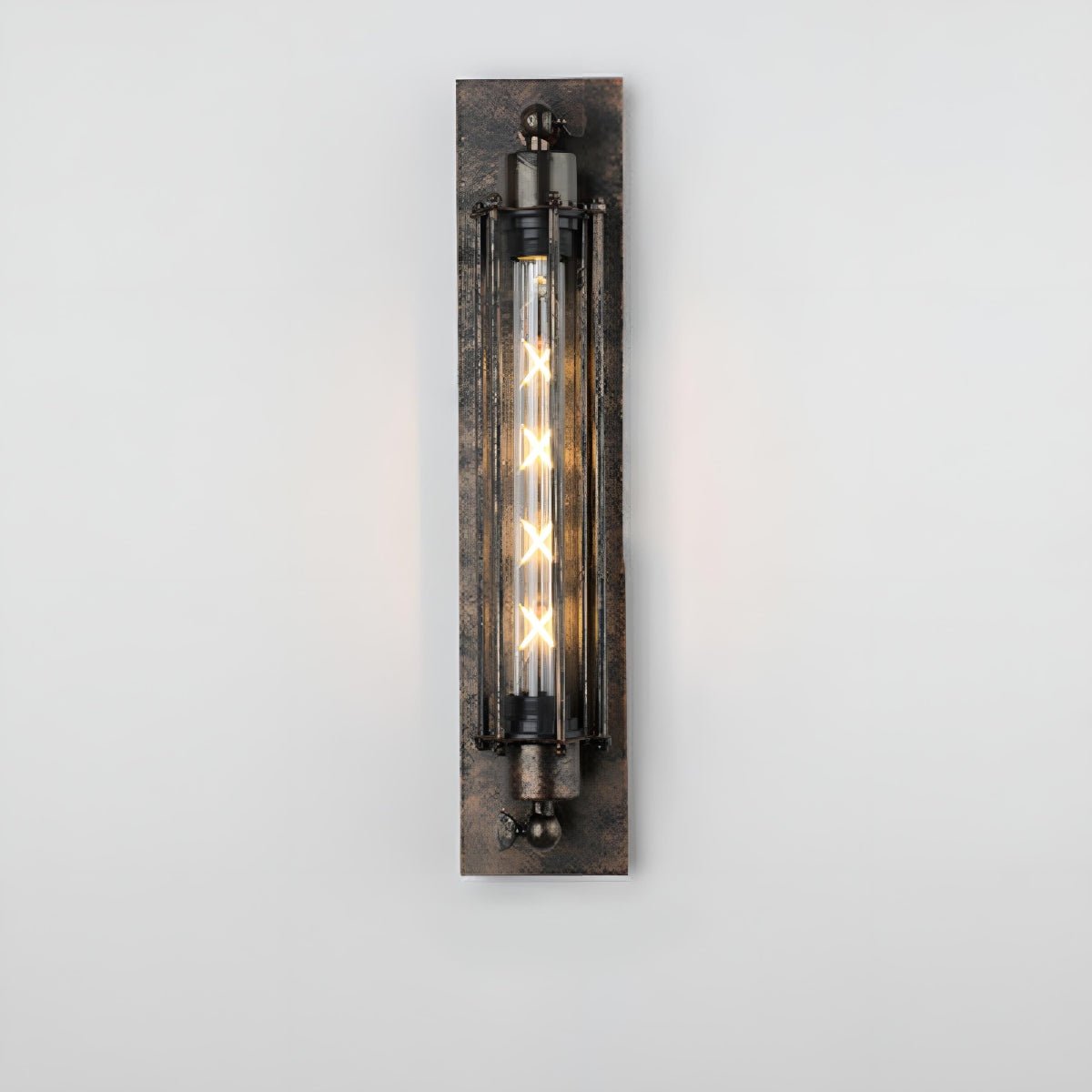 Wall Sconce Iron LED 18.5 in Warm White Indoor Lighting Vintage Industrial Decor Hallway Living Room Bedroom Kitchen Bathroom | Thomler