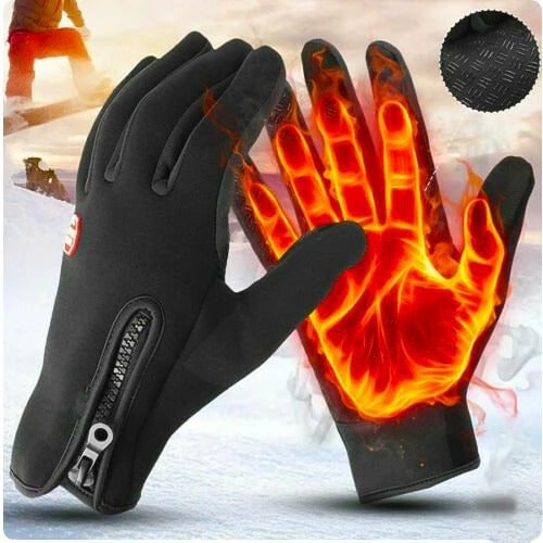 Insulated Touchscreen Gloves with Waterproof Shell and Textured Grip | Thomler