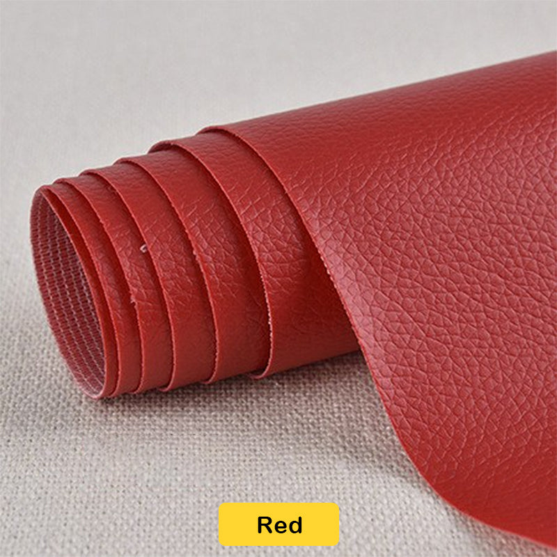 Self-Adhesive Faux Leather Repair Patch for Couches, Car Seats & Upholstery – Easy Cut-to-Fit Vinyl Fix Tape in 17 Colors for Furniture | Thomler