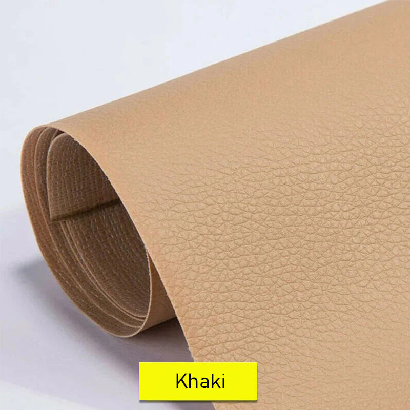 Self-Adhesive Faux Leather Repair Patch for Couches, Car Seats & Upholstery – Easy Cut-to-Fit Vinyl Fix Tape in 17 Colors for Furniture | Thomler