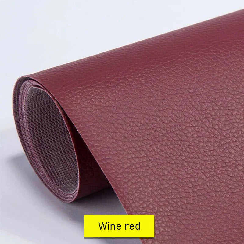 Self-Adhesive Faux Leather Repair Patch for Couches, Car Seats & Upholstery – Easy Cut-to-Fit Vinyl Fix Tape in 17 Colors for Furniture | Thomler
