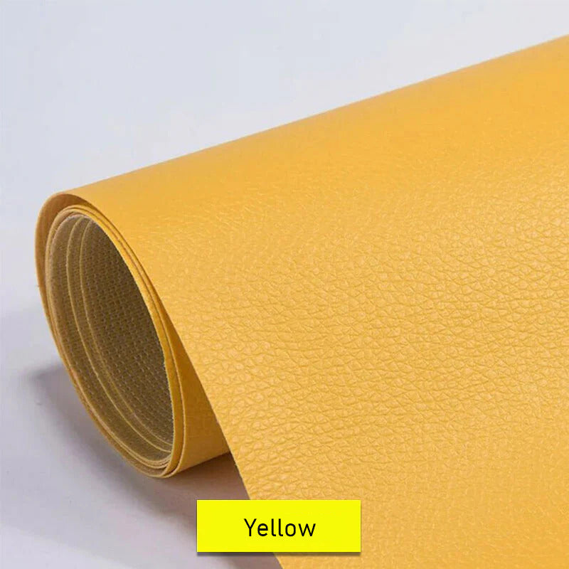 Self-Adhesive Faux Leather Repair Patch for Couches, Car Seats & Upholstery – Easy Cut-to-Fit Vinyl Fix Tape in 17 Colors for Furniture | Thomler