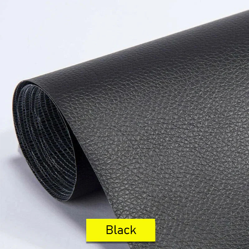 Self-Adhesive Faux Leather Repair Patch for Couches, Car Seats & Upholstery – Easy Cut-to-Fit Vinyl Fix Tape in 17 Colors for Furniture | Thomler