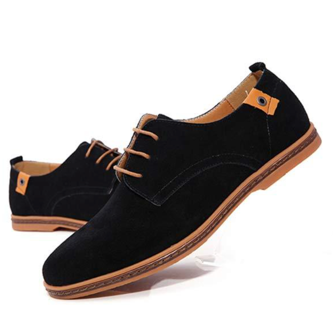 Men's Dress Oxfords Synthetic Nubuck Lace-Up Shoes for Work & Special Occasions | Thomler
