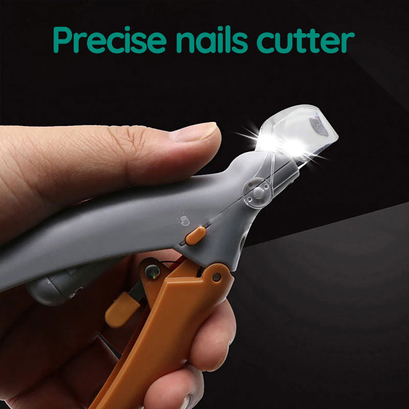 Pet Nail Trimmer with Precision Guard for Dogs & Cats – Sensor-Guided Grooming Tool for Safe Home Clipping | Thomler