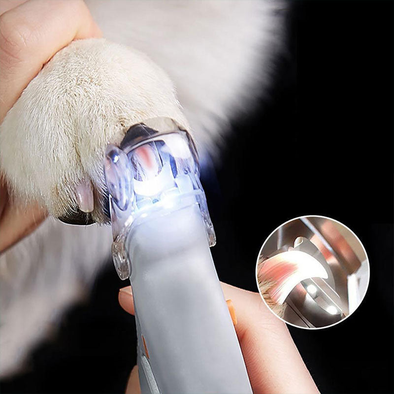 Pet Nail Trimmer with Precision Guard for Dogs & Cats – Sensor-Guided Grooming Tool for Safe Home Clipping | Thomler