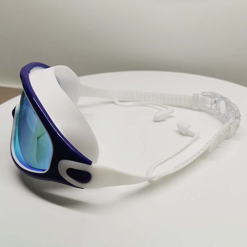 Premium Silicone Swimming Goggles with Panoramic Vision & Anti-Fog Lenses for Adults | Pool & Open Water | Unisex Fit | Thomler