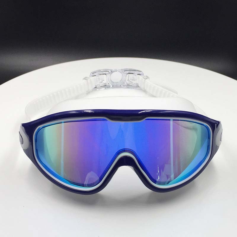 Premium Silicone Swimming Goggles with Panoramic Vision & Anti-Fog Lenses for Adults | Pool & Open Water | Unisex Fit | Thomler