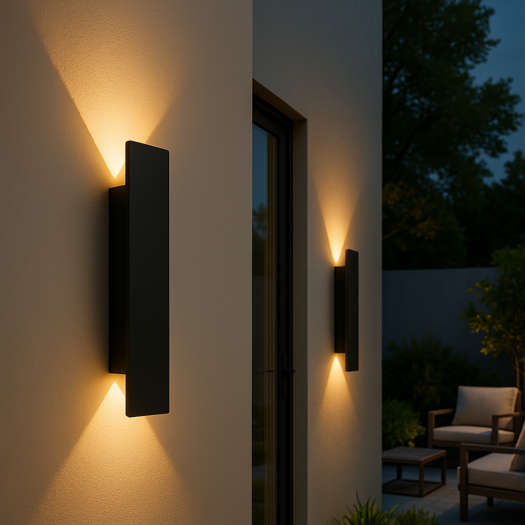 Outdoor LED Wall Light - Weatherproof Aluminum Sconce for Porch, Patio & Garden Entrance | Thomler