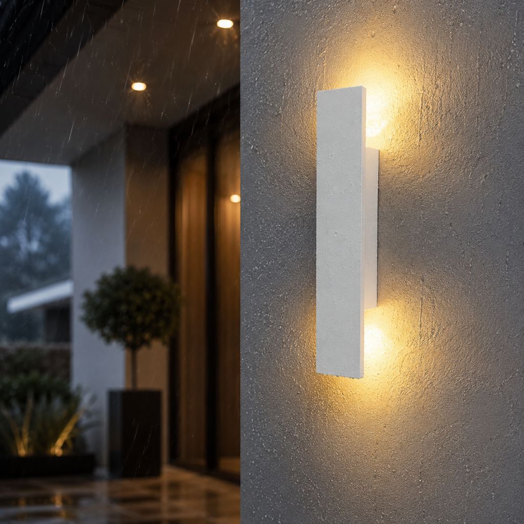Outdoor LED Wall Light Fixture Aluminum Waterproof Sconce for Patio Garden Entryway Modern Exterior Lighting 6W 18W 24W | Thomler