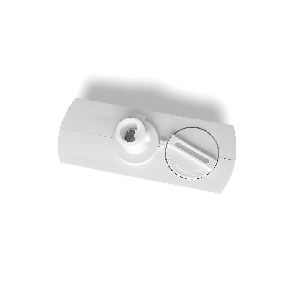 Ceiling Rail Connector ABS Low-Profile 3 in Rotatable Pendant Light Fixture Track System | Thomler