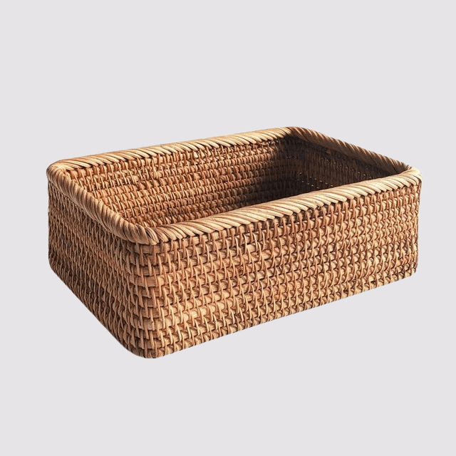 Woven Natural Fiber Organizer Bin for Home Storage – Small, Medium & Large – Eco-Friendly Lightweight Design | Thomler