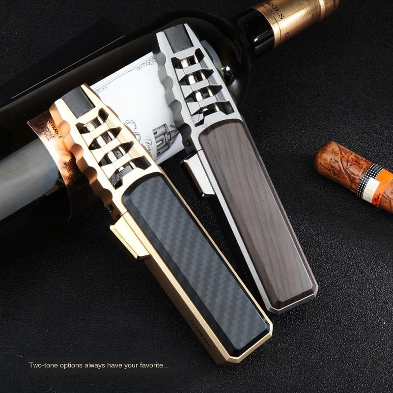 Jet Flame Butane Lighter for Cigar, Camping & Outdoor Use – Adjustable Torch with Wind-Resistant 1300°F Heat | Thomler