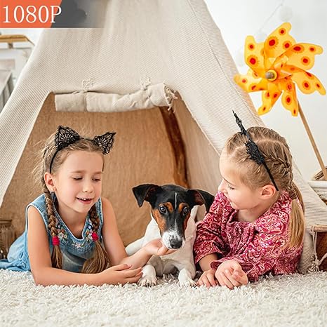 Compact HD Security Camera with Night Vision, Motion Alerts & Rechargeable Battery for Indoor & Outdoor Use | Thomler