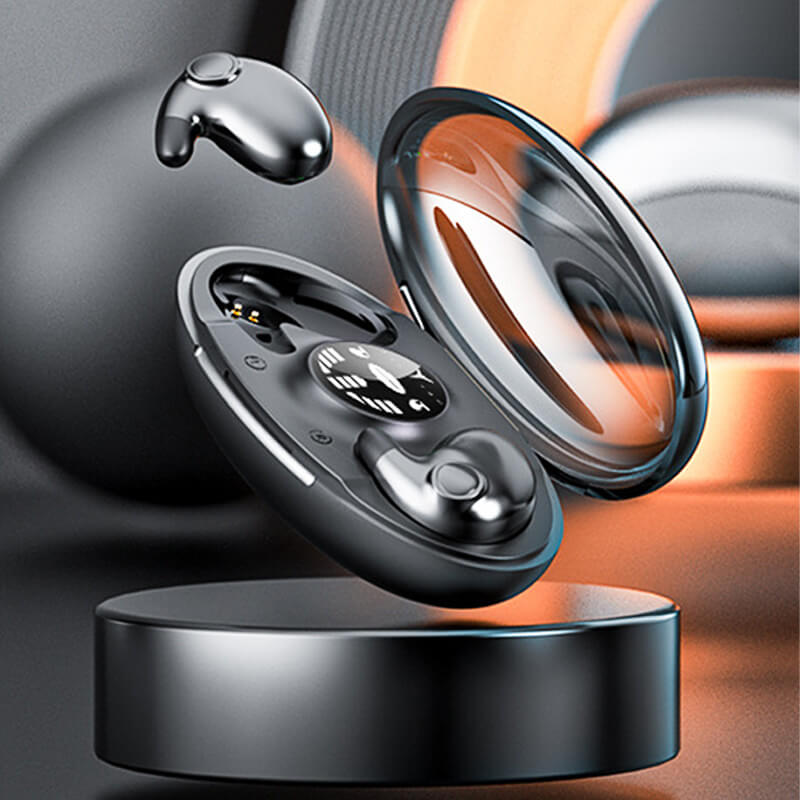 Ultra-Compact Sleep Earbuds with IPX5 Water Resistance & Bluetooth 5.3 for Side Sleepers, Music & Calls | Thomler