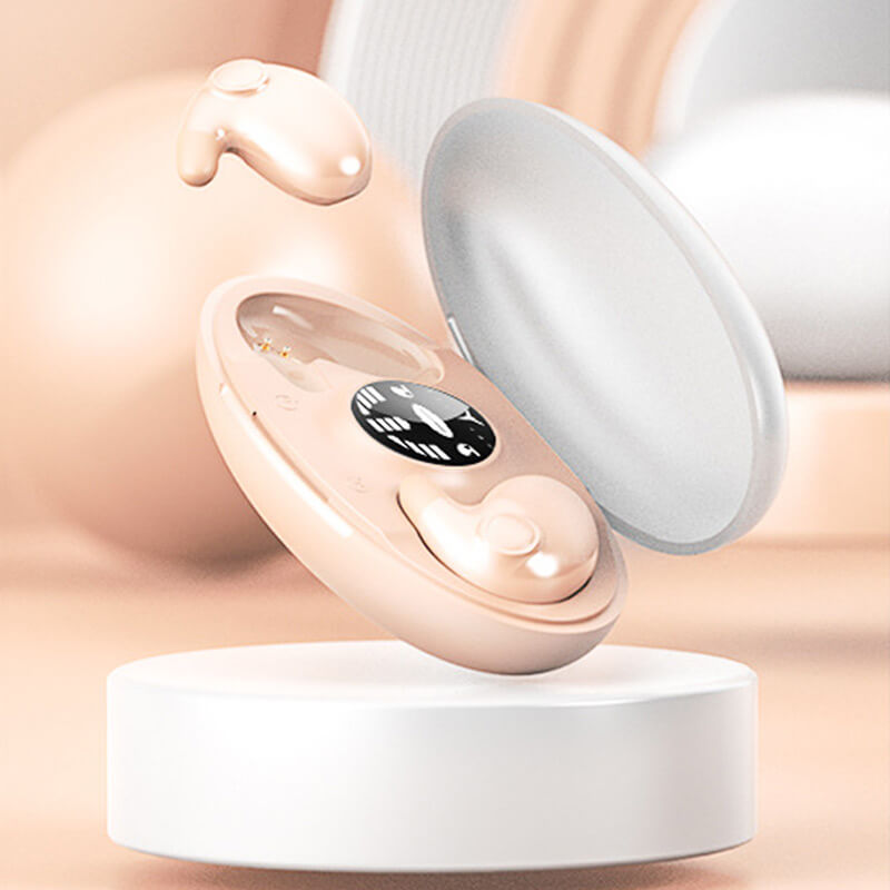 Wireless Sleep Earbuds with Noise Isolation & IPX5 Water Resistance for Nighttime Use & All-Day Listening | Thomler