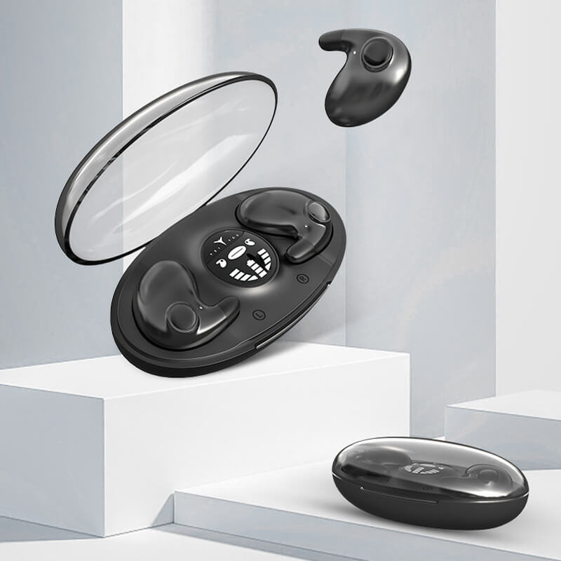 Wireless Sleep Earbuds with Noise Isolation & IPX5 Water Resistance for Nighttime Use & All-Day Listening | Thomler