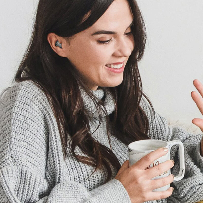 Wireless Sleep Earbuds with Noise Isolation & IPX5 Water Resistance for Nighttime Use & All-Day Listening | Thomler