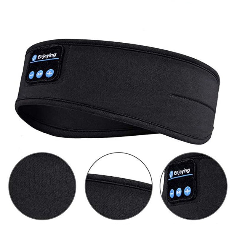 Bluetooth Sleep Headband with Built-In Speakers for Bedtime Audio, Running, Yoga & Exercise | Thomler