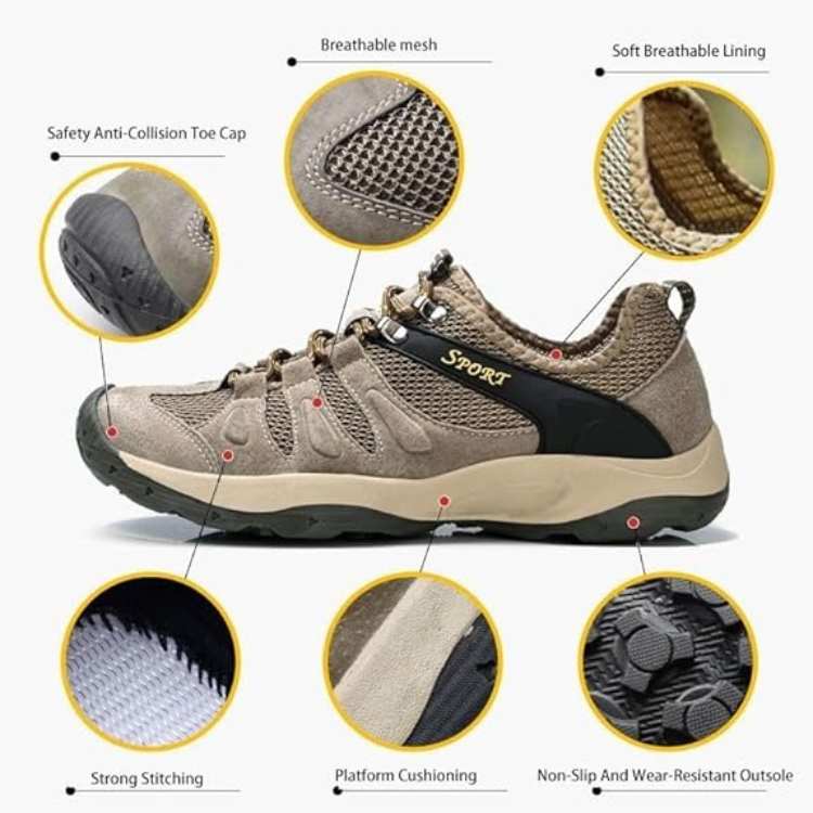 Trail Running Shoes Women Lightweight Mesh Athletic Sneakers Non-Slip Traction Sole for Hiking Outdoor Walking | Thomler