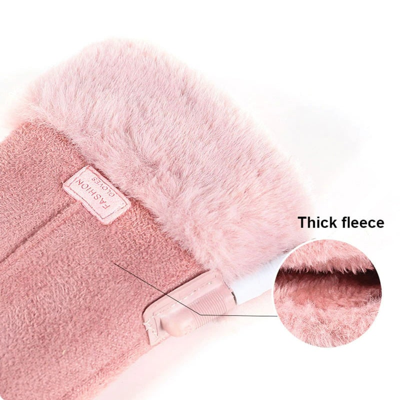 Battery-Powered Touchscreen Winter Gloves with Adjustable Heat Settings for Women | Thomler
