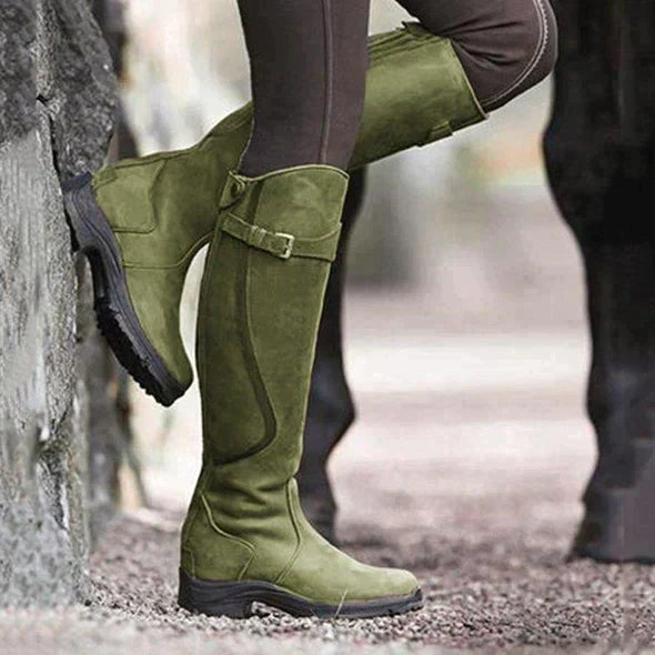 Women's Waterproof Hiking Boots with Anti-Slip Sole & Cushioned Insole for All-Weather Trail Walking | Thomler