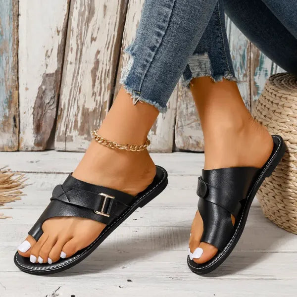 Orthopedic Sandals for Women with Arch Support and Bunion Relief – Adjustable Comfort Footwear for All-Day Wear | Thomler