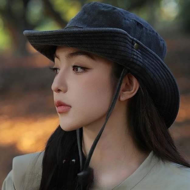Wide Brim Sun Hat with UPF 50+ UV Protection for Women – Adjustable Chin Strap, Moisture-Wicking Liner, Packable & Windproof for Hiking | Thomler