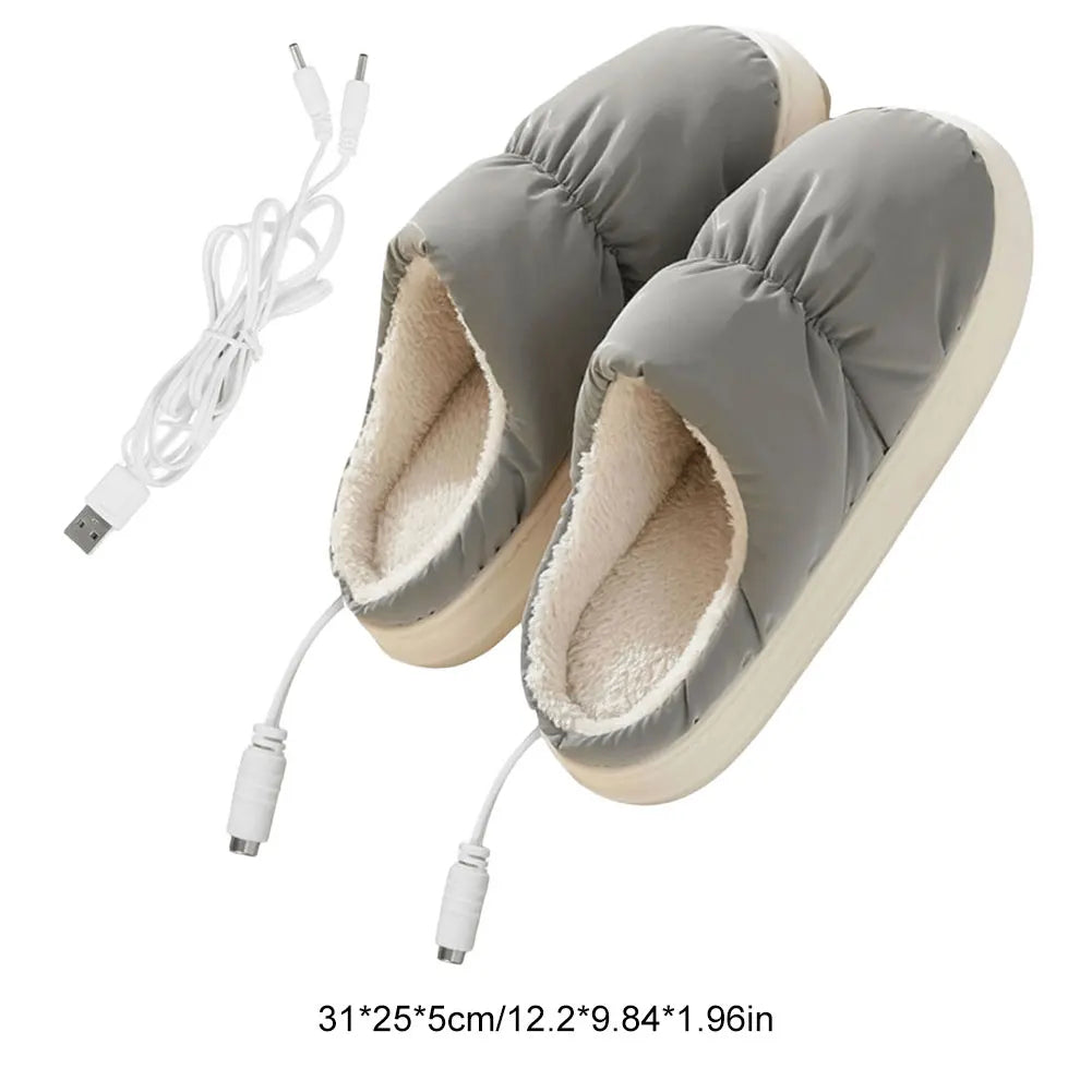 Electric Warming Footwear with USB Power for Cold Weather Relief at Home or Office | Thomler