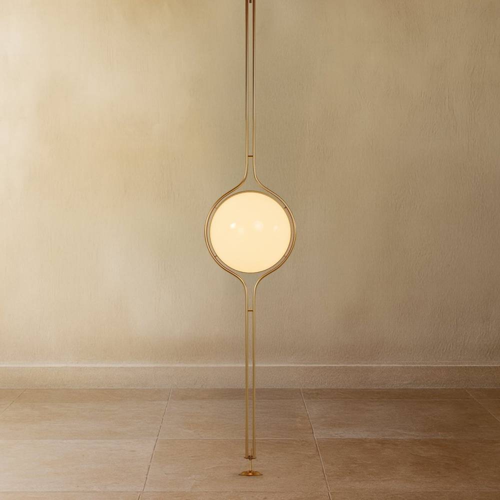Floor Lamp Acrylic Vertical Light Column 250.0–280.0 cm Modern Living Room Ambient Lighting Sculptural Indoor Standing Lamp | Thomler